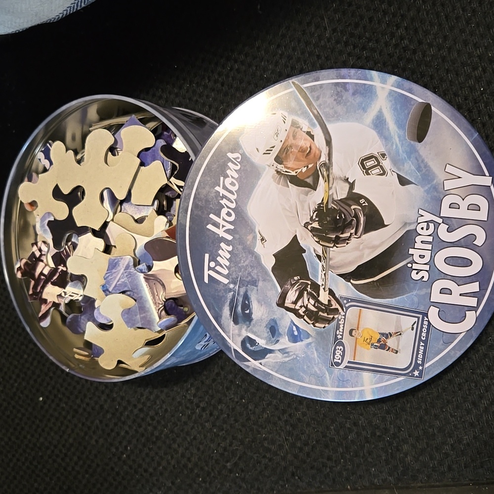 Tim Hortons Sidney Crosby Collectible Puzzle